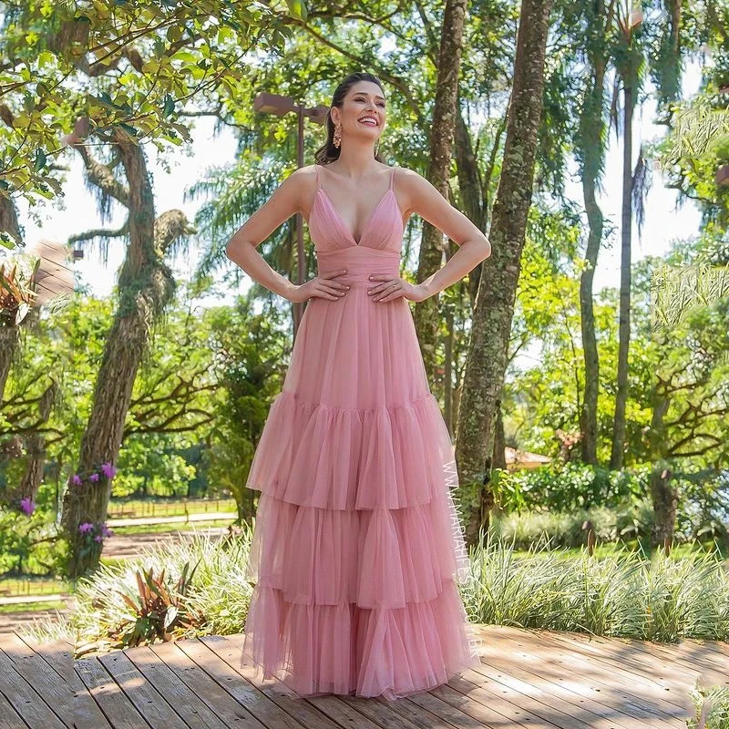 Party Prom Dress with Zipper Back Blush Pink Sexy V Neck Spaghetti Strap Elastic Satin A Line Split Evening Gownsفساتين السهرة
Party Prom Dress with Zipper Back Blush Pink Sexy V Neck Spaghetti Strap Elastic Satin A Line Split Evening Gownsفساتين السهرة