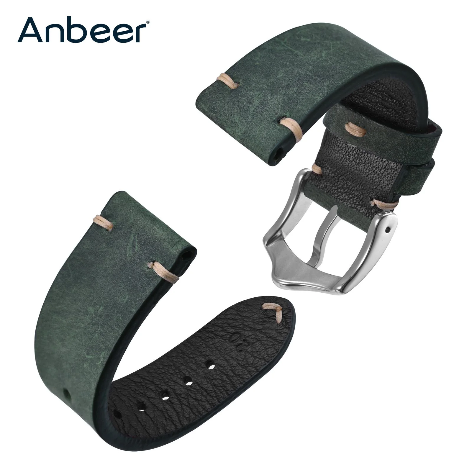 Anbeer Watch Band 18mm 19mm 20mm 21mm 22mm Genuine Leather Italian Calfskin Watchstraps Vintage Replacement for Men and Women
Anbeer Watch Band 18mm 19mm 20mm 21mm 22mm Genuine Leather Italian Calfskin Watchstraps Vintage Replacement for Men and Women