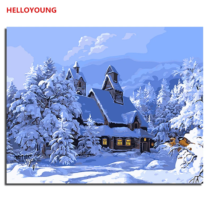 Набор для рисования по номерам На снежном пейзаже, 40 х50 см
Набор для рисования по номерам На снежном пейзаже, 40 х50 см