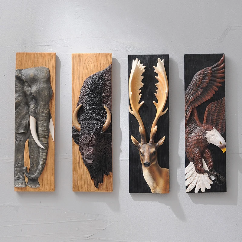 American deer head animal head creative three dimensional living room bar wall hanging wall decoration home decoration wall
American deer head animal head creative three dimensional living room bar wall hanging wall decoration home decoration wall