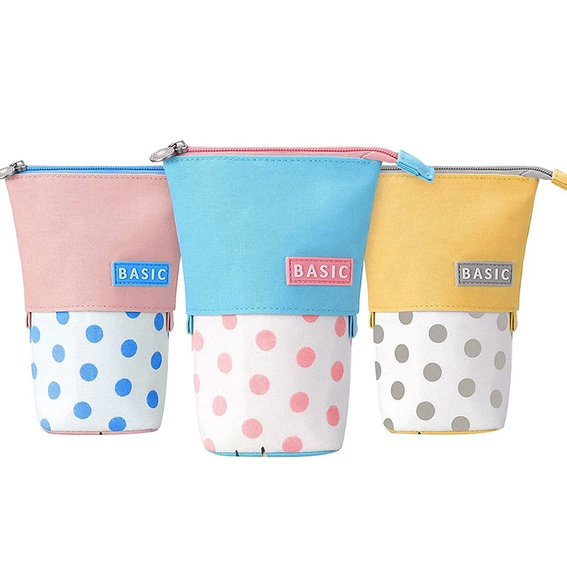3Pcs Multifunctional Pen Holder Stationery Storage Bag Retractable Pen Case Canvas Dual-Use -Up Vertical Pen Case
3Pcs Multifunctional Pen Holder Stationery Storage Bag Retractable Pen Case Canvas Dual-Use -Up Vertical Pen Case