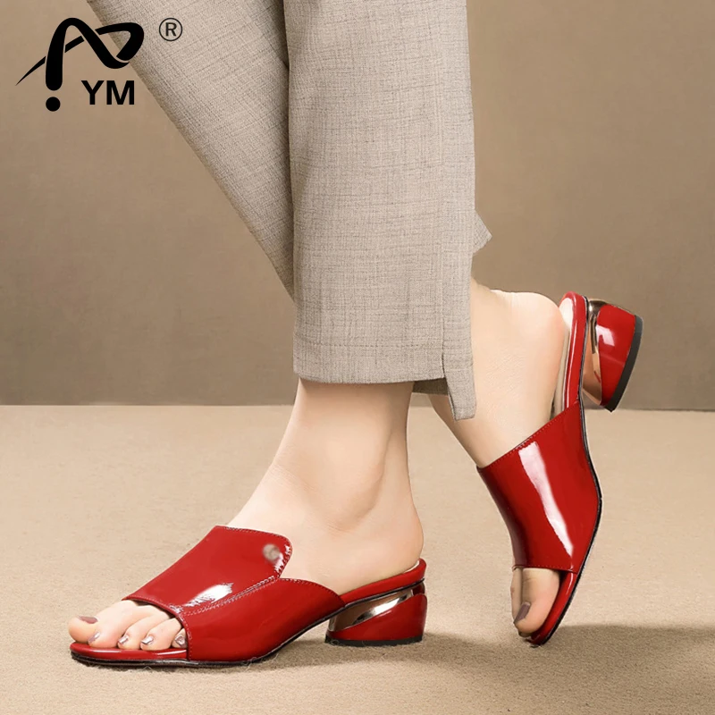 New Red Sexy Pu Soft Patent Leather Sewn High Heels Extra Large 35-41 Summer Fashion High Heels Anti Slip Sandals
New Red Sexy Pu Soft Patent Leather Sewn High Heels Extra Large 35-41 Summer Fashion High Heels Anti Slip Sandals