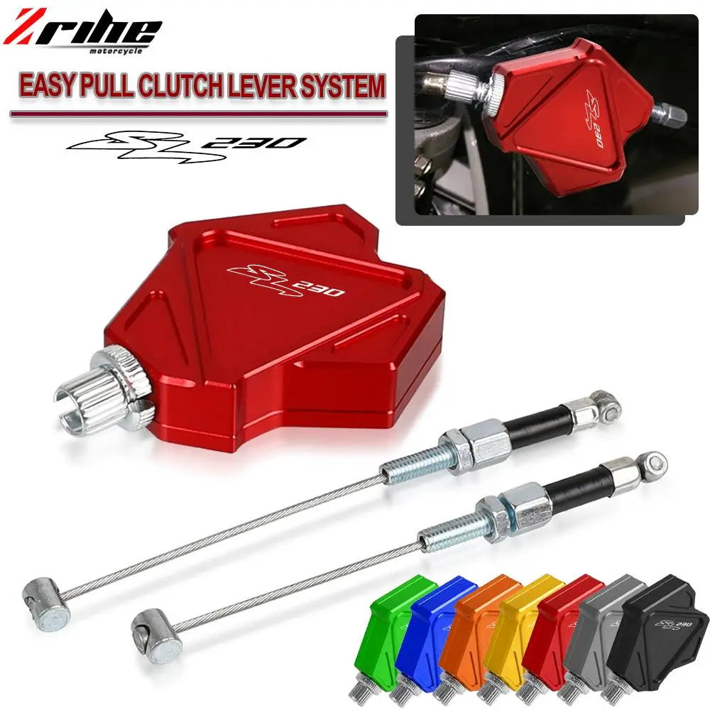 Motorcycle CNC Aluminum Stunt Clutch Lever Easy Pull Cable System For HONDA SL230 SL 230 1997-2004 1998 1999 2000 2001 2002 2003
Motorcycle CNC Aluminum Stunt Clutch Lever Easy Pull Cable System For HONDA SL230 SL 230 1997-2004 1998 1999 2000 2001 2002 2003