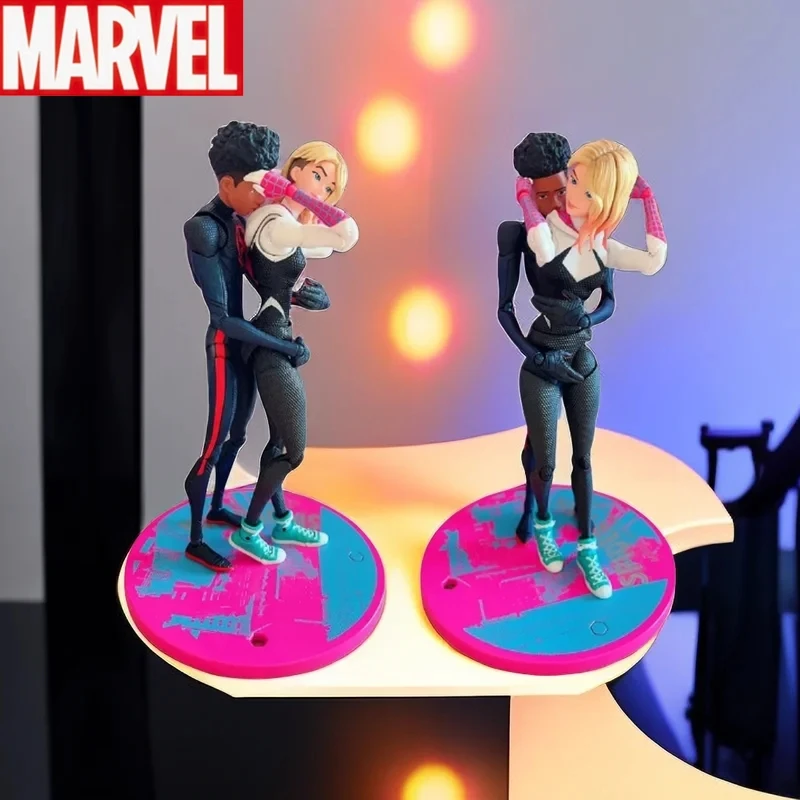 Shf Spider-man Miles Morales Gwen Stacy Action Figures Marvel Spider-man Across The Spider-verse Figure Pvc Spiderman Model Toys
Shf Spider-man Miles Morales Gwen Stacy Action Figures Marvel Spider-man Across The Spider-verse Figure Pvc Spiderman Model Toys