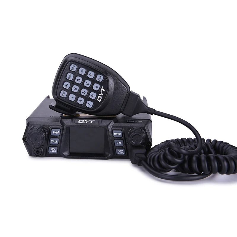 QYT KT-980PLUS 75W/55W dual band four display quad standby mobile car radio
QYT KT-980PLUS 75W/55W dual band four display quad standby mobile car radio