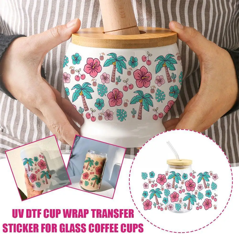 Beautiful Flower Uv Dtf Transfer Sticker For 16Oz Glass Cup Diy Waterproof High Temperature Resistance Custom Decals Easy T Q3Y4
Beautiful Flower Uv Dtf Transfer Sticker For 16Oz Glass Cup Diy Waterproof High Temperature Resistance Custom Decals Easy T Q3Y4