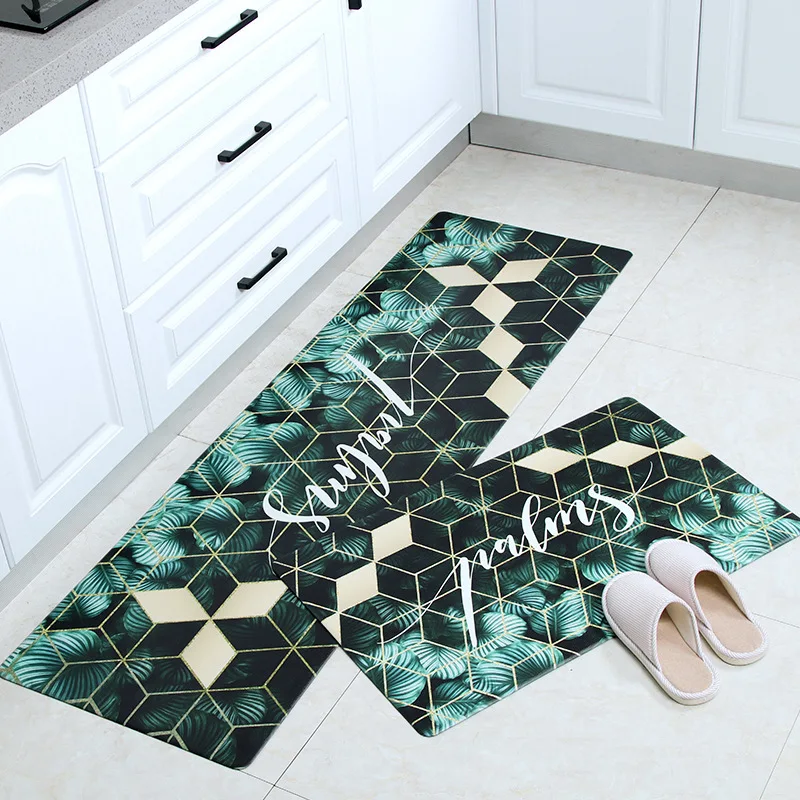 PVC Anti-Slip Kitchen Mat Home Entrance Doormat Floor Mats Carpets for Living Room Balcony Hallway Absorbent Bathroom Long Rugs
PVC Anti-Slip Kitchen Mat Home Entrance Doormat Floor Mats Carpets for Living Room Balcony Hallway Absorbent Bathroom Long Rugs