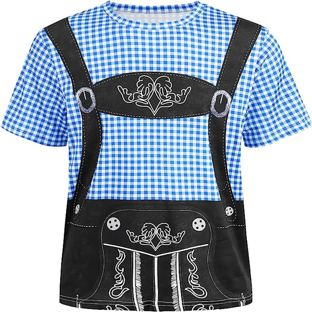 German October Festival Costumes Bavarian Lederhosen Funny Men Clothing Fashion Men's T-Shirts Oktoberfest Harajuku Tops
German October Festival Costumes Bavarian Lederhosen Funny Men Clothing Fashion Men's T-Shirts Oktoberfest Harajuku Tops