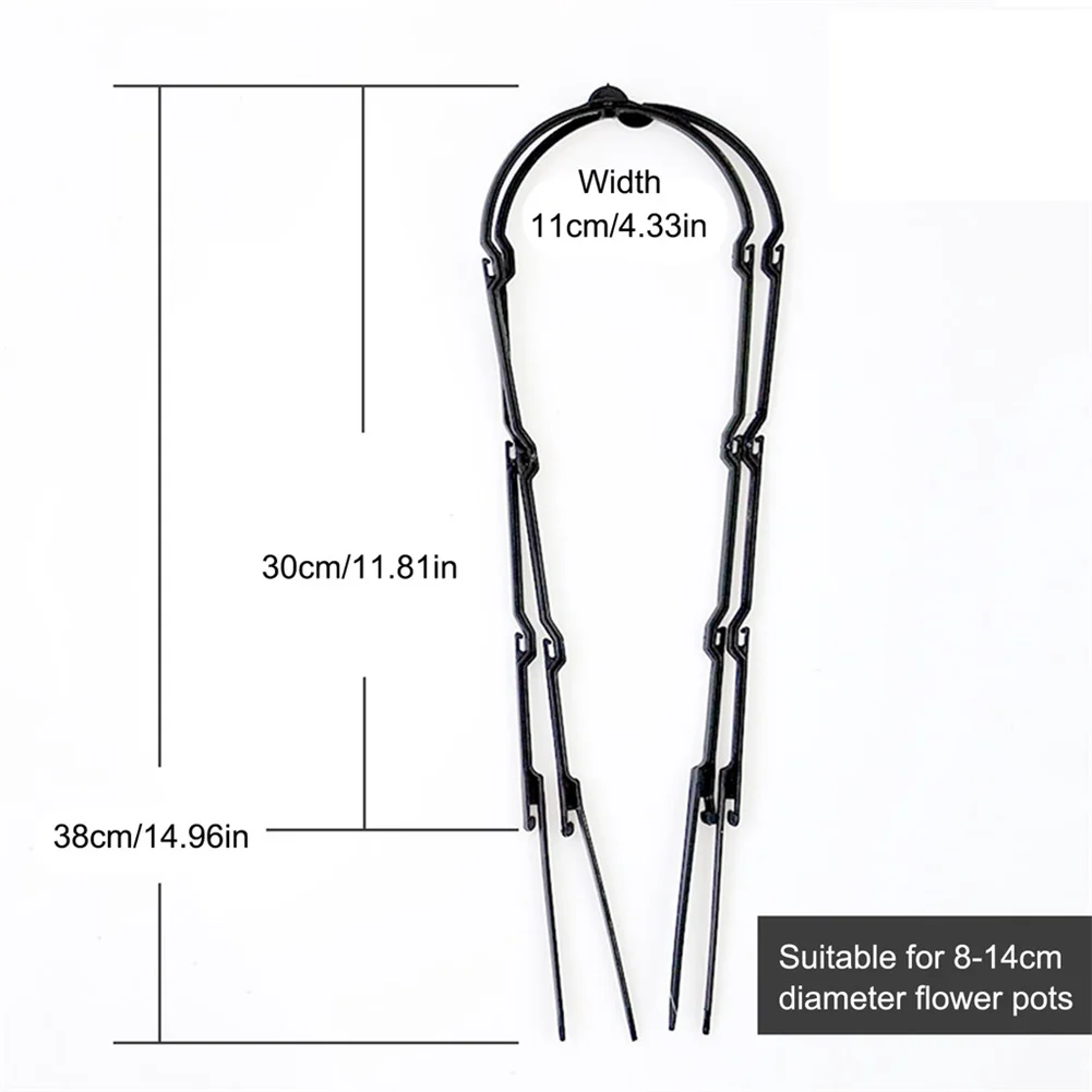 6PCS Garden Plant Support Stake Stand Plant Climbing Frame Garden Trellis Plastic Durable Tomatoes Natural U-Hoop
6PCS Garden Plant Support Stake Stand Plant Climbing Frame Garden Trellis Plastic Durable Tomatoes Natural U-Hoop