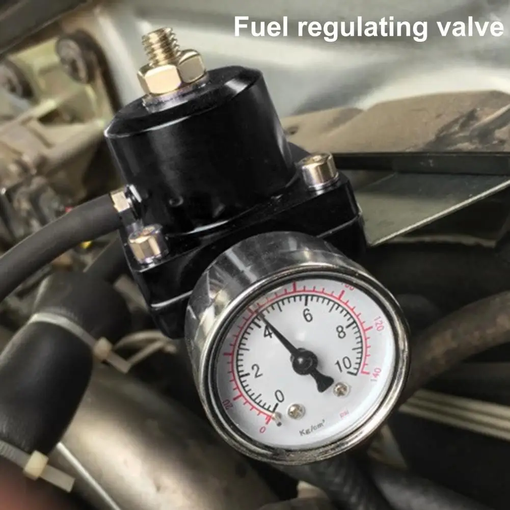 Fuel Pressure Regulator Adjustable 0-140 PSI Universal Car Modification Fuel Pressure Regulating Valve for Automobile
Fuel Pressure Regulator Adjustable 0-140 PSI Universal Car Modification Fuel Pressure Regulating Valve for Automobile