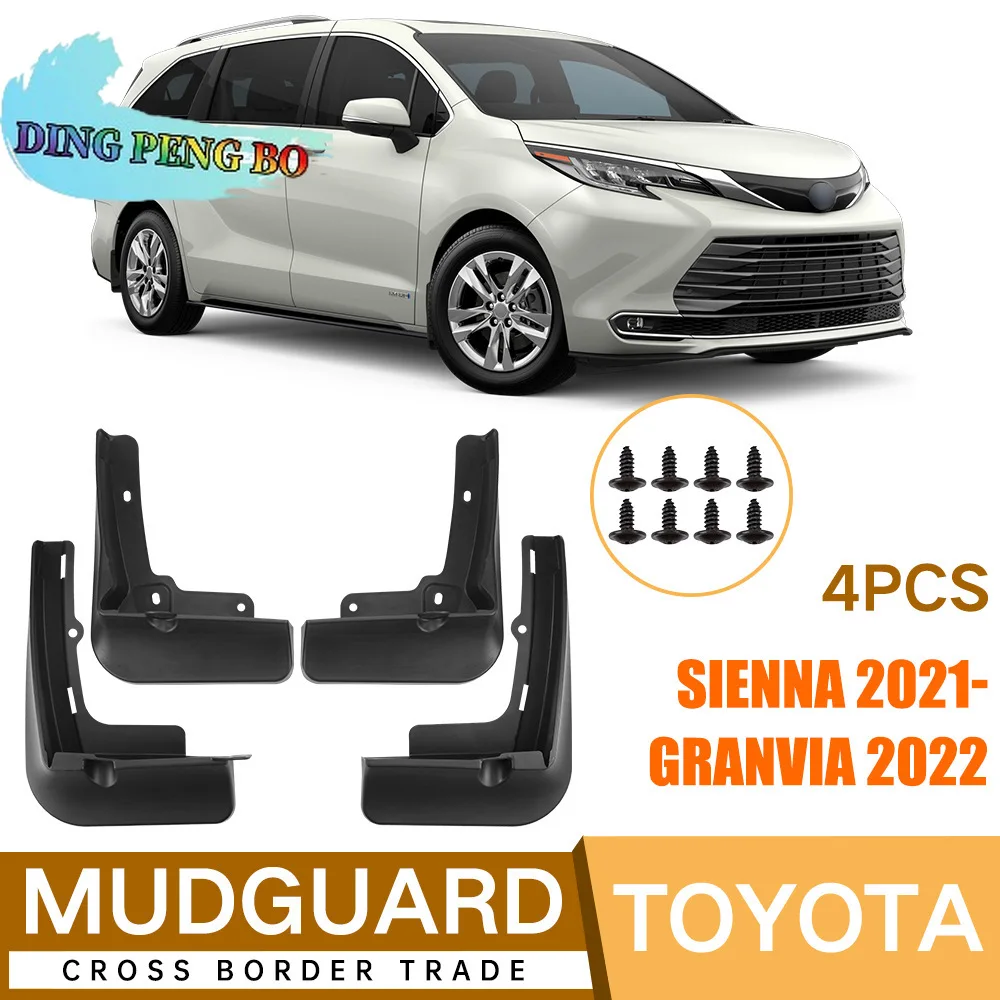 Для Toyota Senna SAINA Sienna 2021-2025 Granvia 2022, брызговики на крыло, брызговики, брызговики, автомобильные аксессуары
Для Toyota Senna SAINA Sienna 2021-2025 Granvia 2022, брызговики на крыло, брызговики, брызговики, автомобильные аксессуары