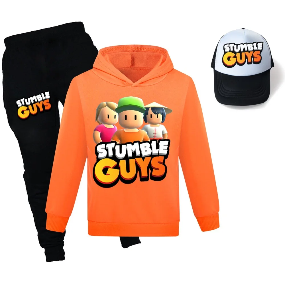 New Autumn Games Stumble Guys Tracksuit Boy Cartoon Clothing Children's Clothing Hooded StumbleGuys For Baby Boys Outfits Sets
New Autumn Games Stumble Guys Tracksuit Boy Cartoon Clothing Children's Clothing Hooded StumbleGuys For Baby Boys Outfits Sets