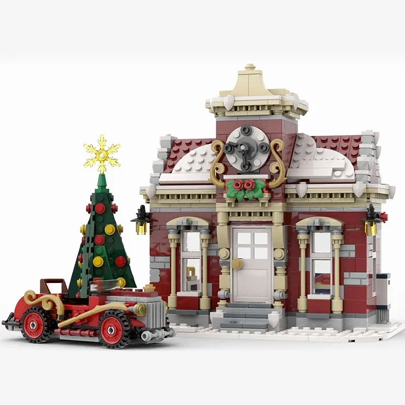 Little Winter Town Hall Building Block Modular City Street Snow House Architecture Bricks Toy Adult Kids Birthday Christmas Gift
Little Winter Town Hall Building Block Modular City Street Snow House Architecture Bricks Toy Adult Kids Birthday Christmas Gift