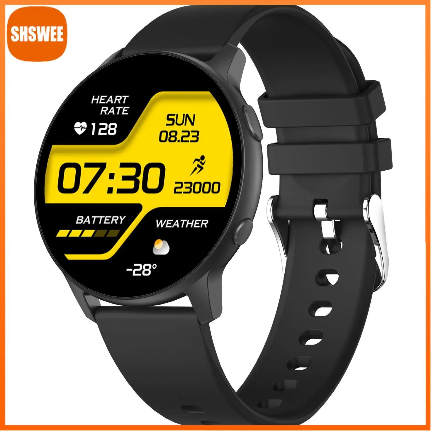 For Xiaomi Huawei Smart Watch Men Heart Rate Monitor Sport Fitness Smartwatch Waterproof Information Reminder DIY Watch Face
For Xiaomi Huawei Smart Watch Men Heart Rate Monitor Sport Fitness Smartwatch Waterproof Information Reminder DIY Watch Face