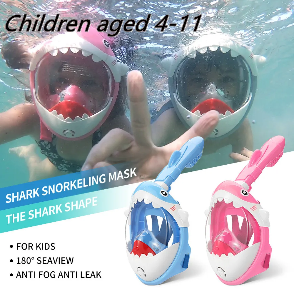 Kids Swimming Equipment Snorkel Mask Diving Anti-Fog Scuba Gear Set Underwater Goggles Breathing System Full Face Diving Mask
Kids Swimming Equipment Snorkel Mask Diving Anti-Fog Scuba Gear Set Underwater Goggles Breathing System Full Face Diving Mask
