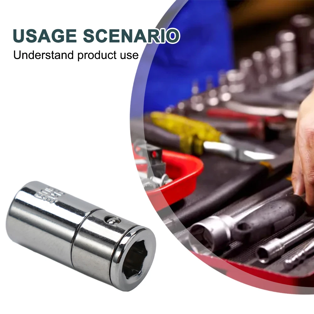 1PC 1/4 Bit Holder Ratchet Socket Set Adapter Socket Square To Hex Bit Holder Converter Quick Release Wrench Hand Repair Tools
1PC 1/4 Bit Holder Ratchet Socket Set Adapter Socket Square To Hex Bit Holder Converter Quick Release Wrench Hand Repair Tools