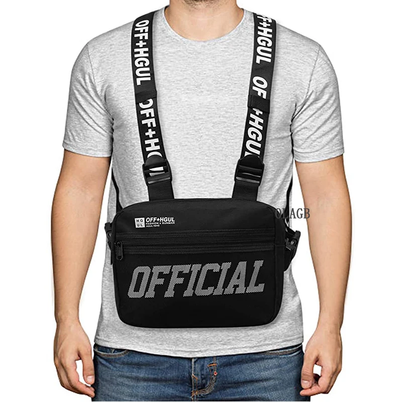Korean Fashion Men Streetwear Hip-Hop Chest Bag Tactical Two Straps Chest Rig Bags Trendy 2022 New Rectangle Chest Utility Pack
Korean Fashion Men Streetwear Hip-Hop Chest Bag Tactical Two Straps Chest Rig Bags Trendy 2022 New Rectangle Chest Utility Pack