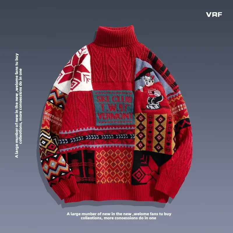 Вязаная одежда для женщин и мужчин, зимние свитера, рождественские Семейные парные Джемперы, теплые плотные повседневные трикотажные издел...
Вязаная одежда для женщин и мужчин, зимние свитера, рождественские Семейные парные Джемперы, теплые плотные повседневные трикотажные издел...