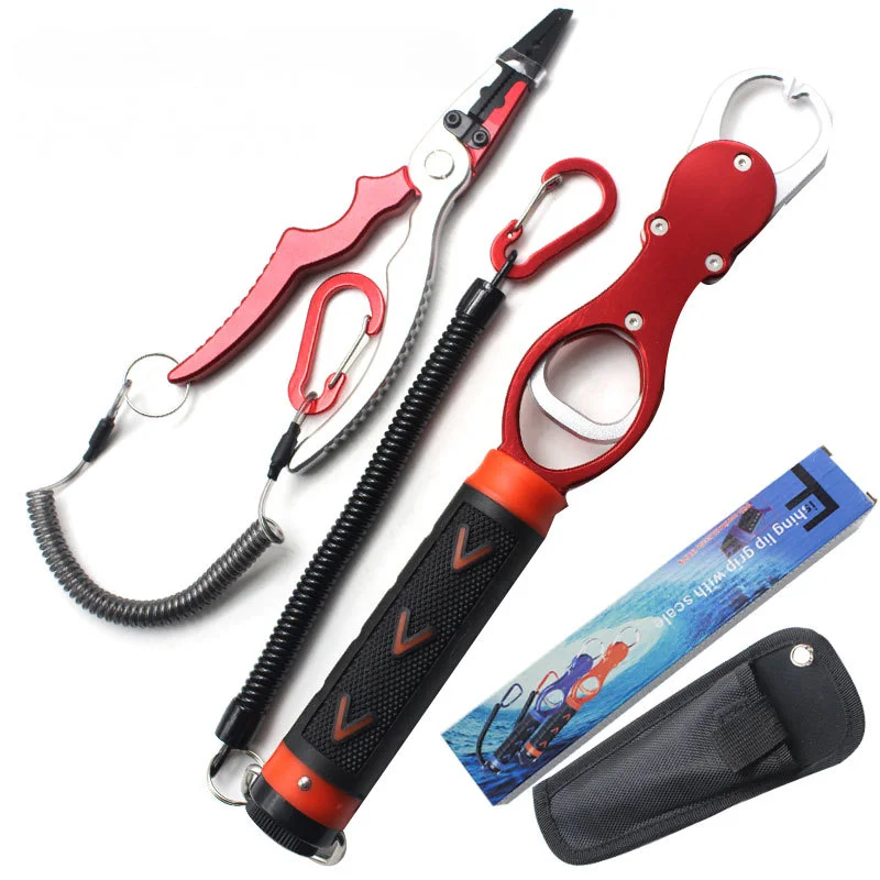 Best Aluminum Alloy Fishing Pliers Grip Set Fishing Tackle Gear Hook Recover Cutter Line Split Ring Fishing Accessories Hot Sale
Best Aluminum Alloy Fishing Pliers Grip Set Fishing Tackle Gear Hook Recover Cutter Line Split Ring Fishing Accessories Hot Sale