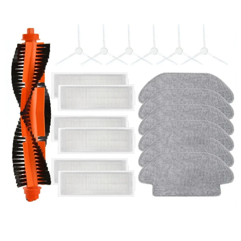 For Genio LASER L700 Robot Vacuum Cleaner Main Side Brush Hepa Filter Mop Cloths Rag Parts Accessories
For Genio LASER L700 Robot Vacuum Cleaner Main Side Brush Hepa Filter Mop Cloths Rag Parts Accessories