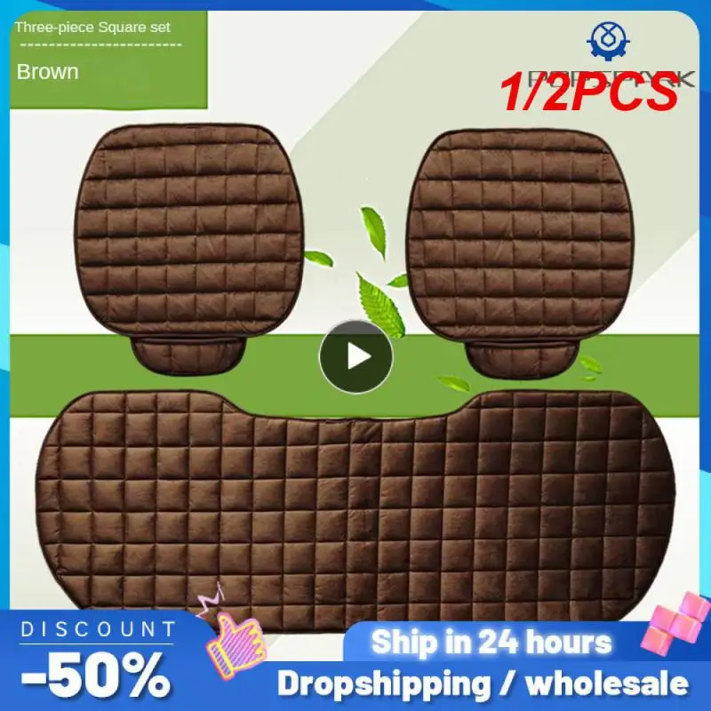 1/2PCS Car Seat Cover Front Rear Flocking Cloth Cushion Non Slide Winter Auto Protector Mat Pad Keep Warm Universal Fit Truck
1/2PCS Car Seat Cover Front Rear Flocking Cloth Cushion Non Slide Winter Auto Protector Mat Pad Keep Warm Universal Fit Truck