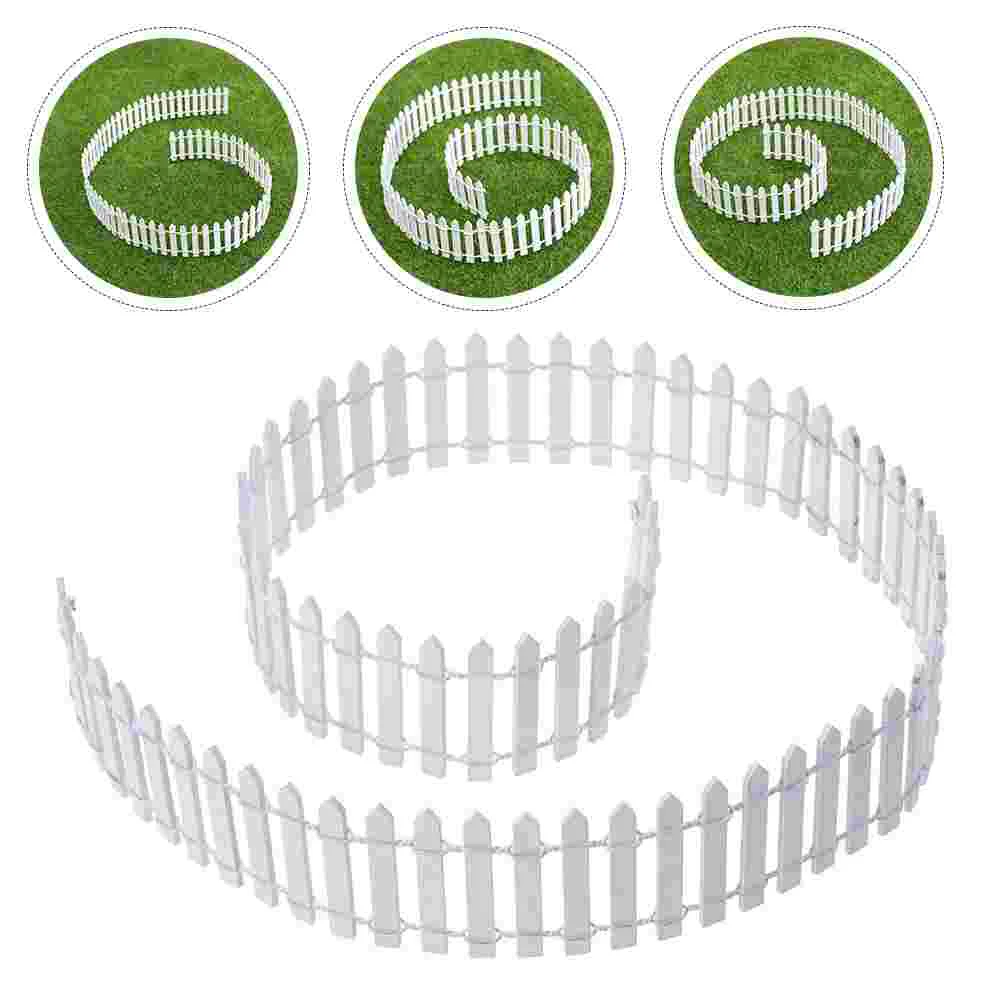 2 Pcs Ornament Miniature Fence Border Terrarium Decorations Electric Toy Garden Picket
2 Pcs Ornament Miniature Fence Border Terrarium Decorations Electric Toy Garden Picket