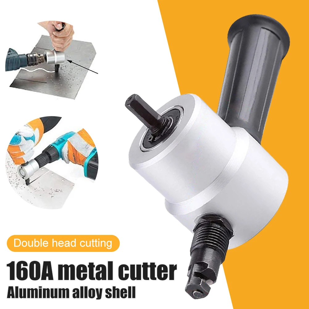 Hotsale Nibble Metal Cutting Double Head Sheet Nibbler Saw Cutter Tool Drill Attachment Free Cutting Tool Nibbler Sheet MetalCut
Hotsale Nibble Metal Cutting Double Head Sheet Nibbler Saw Cutter Tool Drill Attachment Free Cutting Tool Nibbler Sheet MetalCut