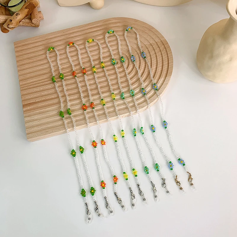 Multifunctional Mask Anti-dropping Chain Small Fresh Crystal Bead Glasses Chain Beaded Flower Mask Chain Necklace Sweater Chain
Multifunctional Mask Anti-dropping Chain Small Fresh Crystal Bead Glasses Chain Beaded Flower Mask Chain Necklace Sweater Chain