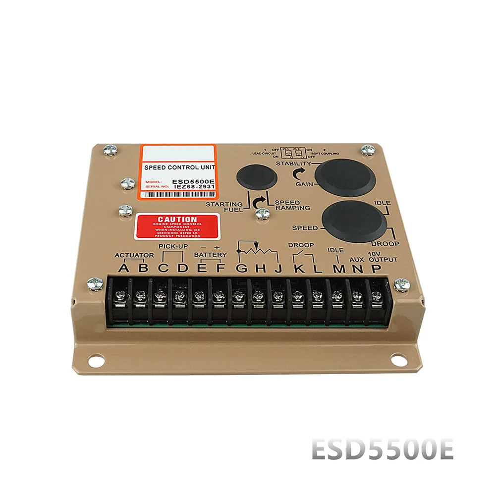Electronic Engine Speed Controller Governor ESD5500E For Generator Genset Parts 12 Or 24V DC Engine Speed Governor Controller
Electronic Engine Speed Controller Governor ESD5500E For Generator Genset Parts 12 Or 24V DC Engine Speed Governor Controller