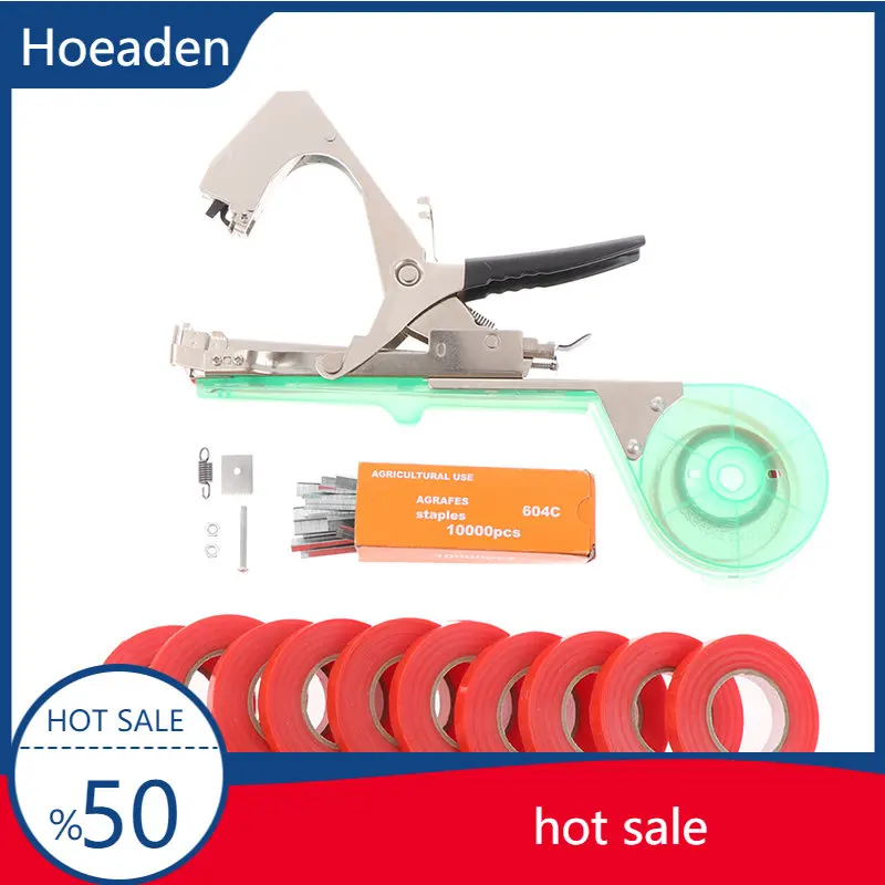 Plant Tying Tapetool Packing Vegetable Stem Strapping Branch Hand Tying Machine
Plant Tying Tapetool Packing Vegetable Stem Strapping Branch Hand Tying Machine