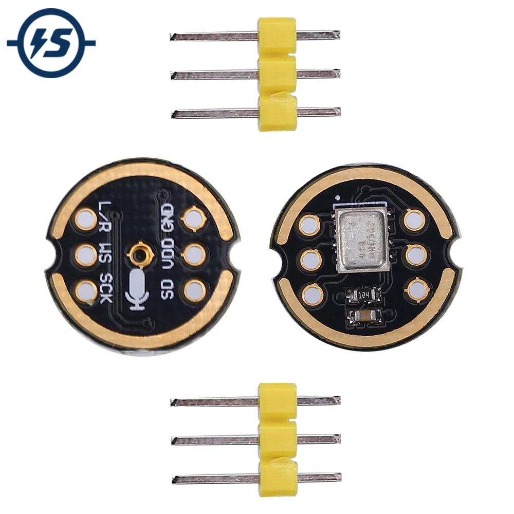 INMP441 MEMS Omnidirectional Microphone Module I2S Interface High Precision Low Power Ultra Small Volume for ESP32
INMP441 MEMS Omnidirectional Microphone Module I2S Interface High Precision Low Power Ultra Small Volume for ESP32