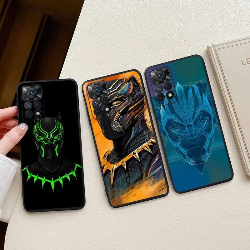 Superhero Black Panther Phone Case For Redmi Note 11E 11S 11 10 9 Pro 9A K20 K30 K40 Soft Silicone Cover
Superhero Black Panther Phone Case For Redmi Note 11E 11S 11 10 9 Pro 9A K20 K30 K40 Soft Silicone Cover