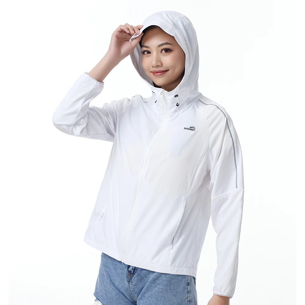 OhSunny Women Anti-UV Clothes Sun Protection Clothing UPF 50+ Zipper Hooded Summer Jackets Skin Coat for Outdoor Sports Cycling
OhSunny Women Anti-UV Clothes Sun Protection Clothing UPF 50+ Zipper Hooded Summer Jackets Skin Coat for Outdoor Sports Cycling