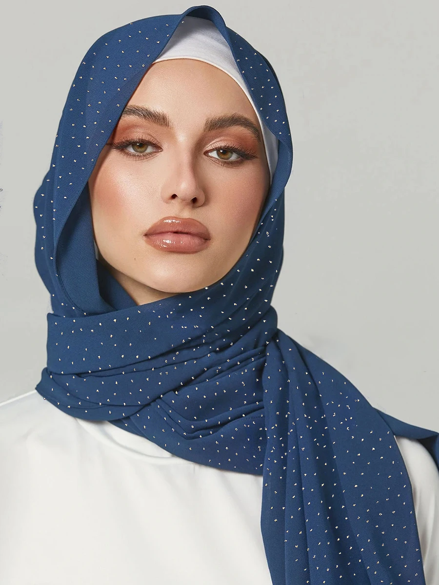 2022 Women Gold Chiffon Solid Color Muslim Head Scarf Shawls Wraps Pashmina Bandana Female Foulard Hijab Head Scarf Headwraps
2022 Women Gold Chiffon Solid Color Muslim Head Scarf Shawls Wraps Pashmina Bandana Female Foulard Hijab Head Scarf Headwraps