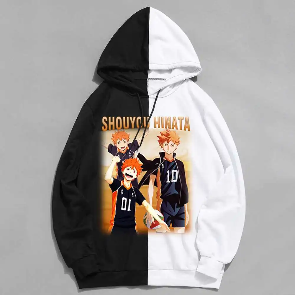 Haikyuu! Мужские толстовки, Модный свитшот, одежда Аниме Shouyou Hinata, свободные толстовки большого размера, повседневные топы с длинным рукавом
Haikyuu! Мужские толстовки, Модный свитшот, одежда Аниме Shouyou Hinata, свободные толстовки большого размера, повседневные топы с длинным рукавом