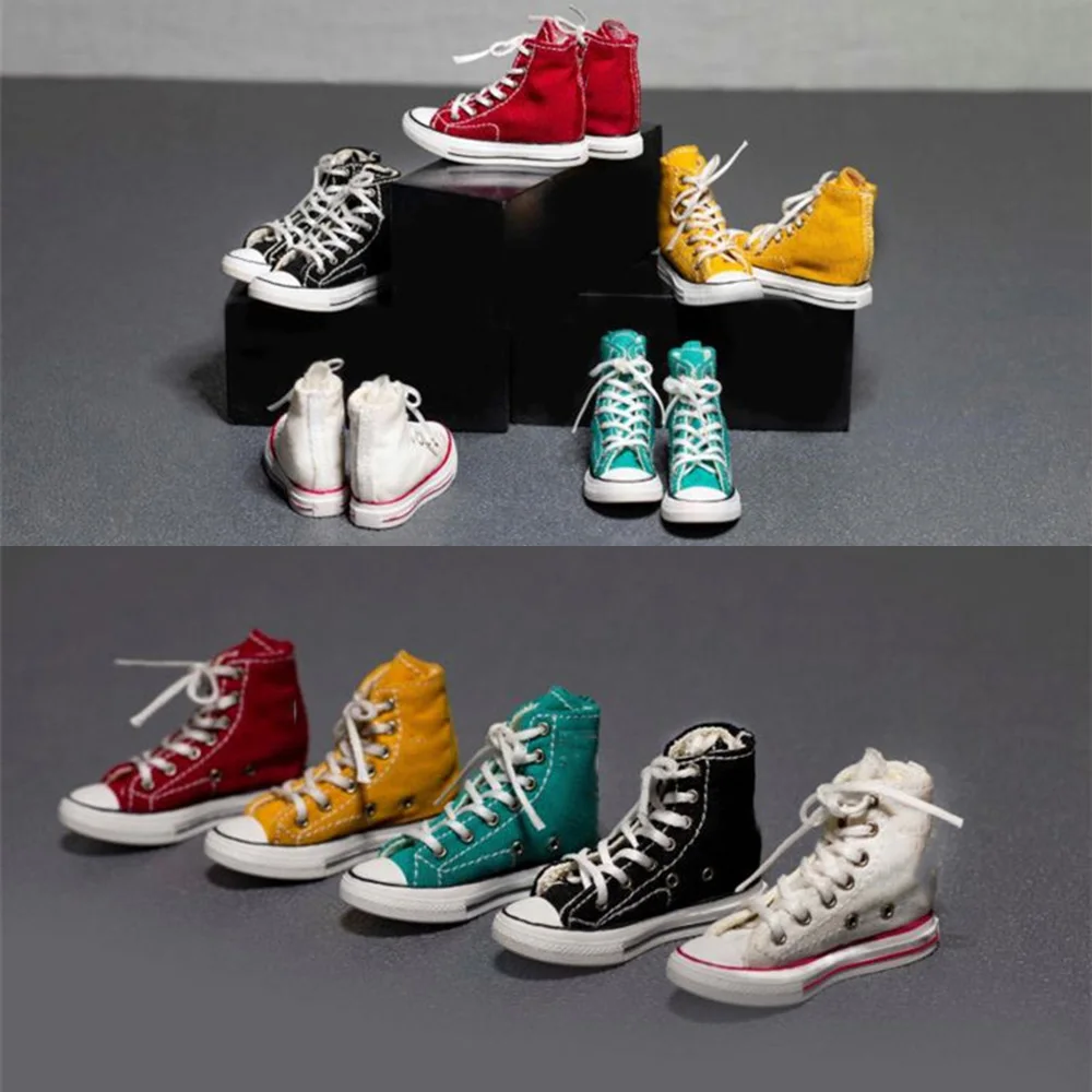 WOLFKING WK-88007 1/6 Scale High Top Trend Canvas Sneakers Female Solid Shoes Model for 12 inches Action Figure Body
WOLFKING WK-88007 1/6 Scale High Top Trend Canvas Sneakers Female Solid Shoes Model for 12 inches Action Figure Body