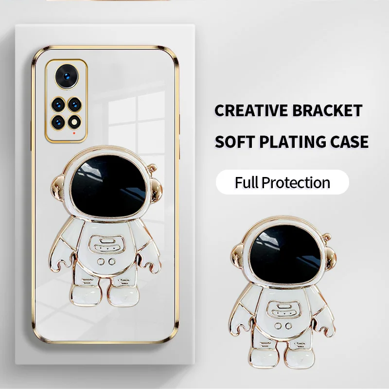 Ultra Thin Plating Case for Xiaomi Redmi Note 11 11S 4G 5G 11T 11E Pro Plus 5G India Poco M4 Pro Creative Astronaut Bracket
Ultra Thin Plating Case for Xiaomi Redmi Note 11 11S 4G 5G 11T 11E Pro Plus 5G India Poco M4 Pro Creative Astronaut Bracket
