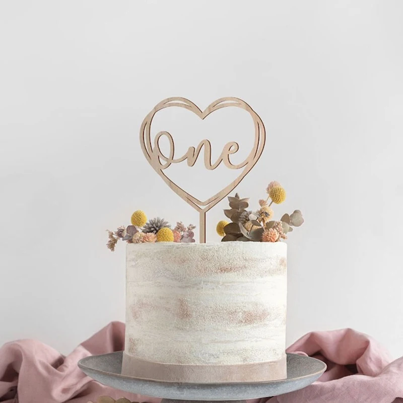 New Wooden One Baby Happy Birthday Cake Toppers Love One Newborn Birthday Cake Topper for Baby Birthday Party Cake Decorations
New Wooden One Baby Happy Birthday Cake Toppers Love One Newborn Birthday Cake Topper for Baby Birthday Party Cake Decorations