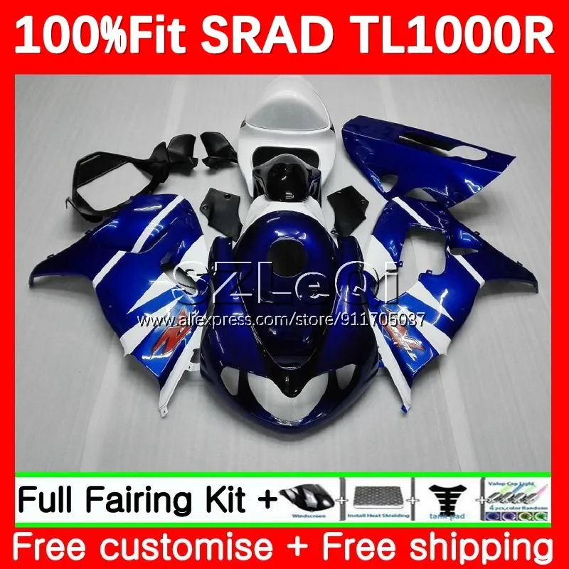 Factor blue Injection SRAD For SUZUKI TL1000 TL 1000 R 1000R TL1000R 1998 1999 2000 2001 2002 2003 98 99 00 03 Fairings 85LQ.14
Factor blue Injection SRAD For SUZUKI TL1000 TL 1000 R 1000R TL1000R 1998 1999 2000 2001 2002 2003 98 99 00 03 Fairings 85LQ.14