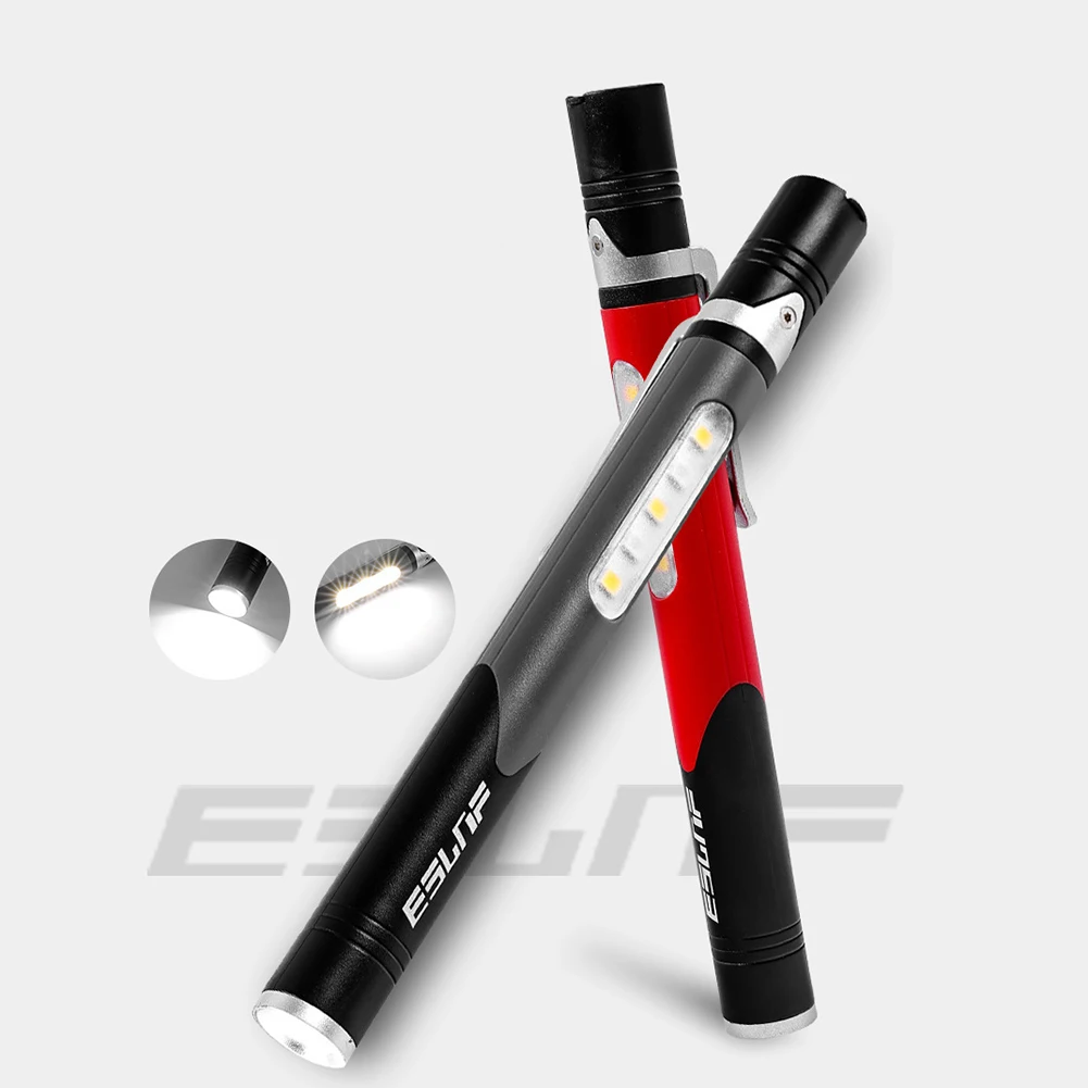 Portable Mini Flashlight Pupil Pen Oral Light Small Lamp Strong Light Pen Flashlight Pen Light For Emergency Camping Hiking Out
Portable Mini Flashlight Pupil Pen Oral Light Small Lamp Strong Light Pen Flashlight Pen Light For Emergency Camping Hiking Out