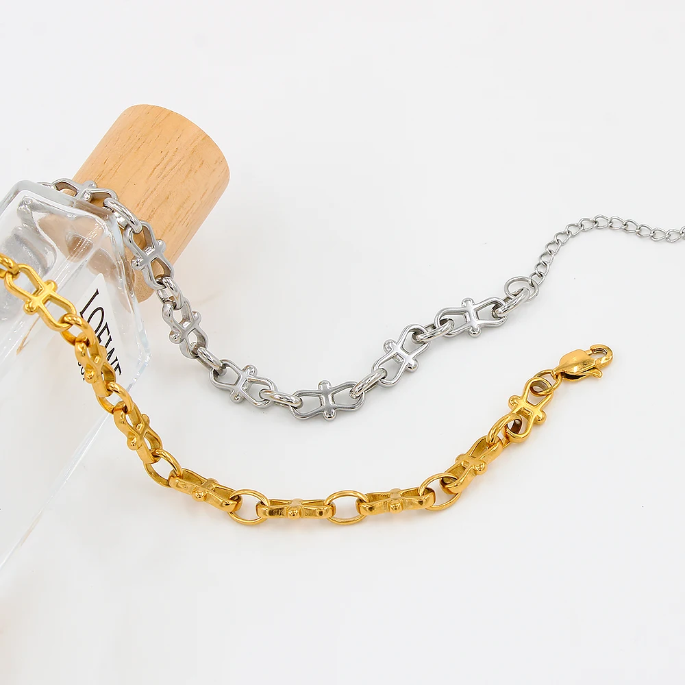 Pig Nose Necklace Stainless Steel Bracelet for Women Men Unique Design Charm Holiday Treny Party Handmade Jewelry Set Gift
Pig Nose Necklace Stainless Steel Bracelet for Women Men Unique Design Charm Holiday Treny Party Handmade Jewelry Set Gift