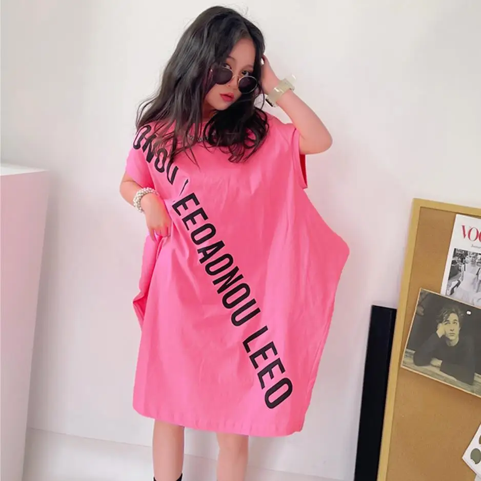 Модное летнее платье для маленьких девочек, новое свободное платье-футболка с буквенным принтом, детское платье с коротким рукавом, необычн...
Модное летнее платье для маленьких девочек, новое свободное платье-футболка с буквенным принтом, детское платье с коротким рукавом, необычн...