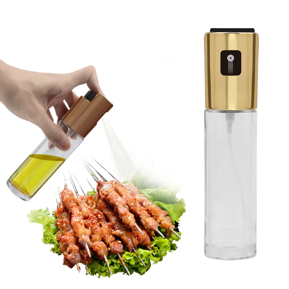 Salad BBQ Cooking Tool Vinegar Oil Sauce Dispenser Bottle 100ml Tableware Glass Oil Spray Bottle
Salad BBQ Cooking Tool Vinegar Oil Sauce Dispenser Bottle 100ml Tableware Glass Oil Spray Bottle