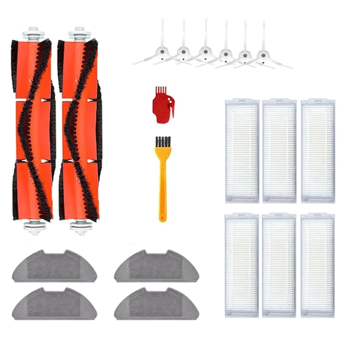 Main Brush Hepa Filter Vacuum Cleaner Accessories for Mi Robot Vacuum-Mop 2 Pro Lite MJST1SHW MJSTL Mop Cloth 
Main Brush Hepa Filter Vacuum Cleaner Accessories for Mi Robot Vacuum-Mop 2 Pro Lite MJST1SHW MJSTL Mop Cloth