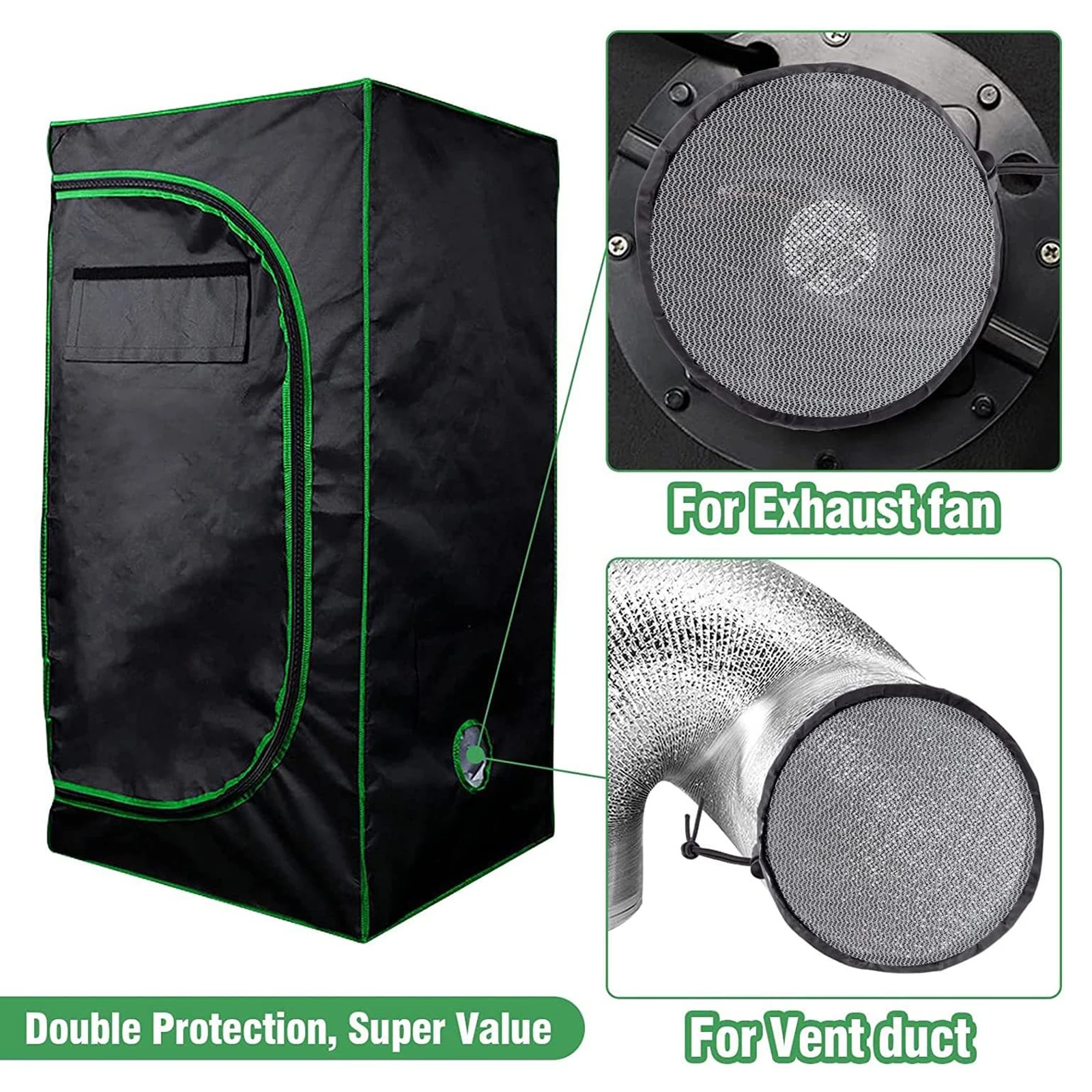 2pcs Dust Net Cover Plant Tent Vent Insect Net Ventilation Duct Filter Air Conditioning Duct Filter 4in/6in/8in
2pcs Dust Net Cover Plant Tent Vent Insect Net Ventilation Duct Filter Air Conditioning Duct Filter 4in/6in/8in