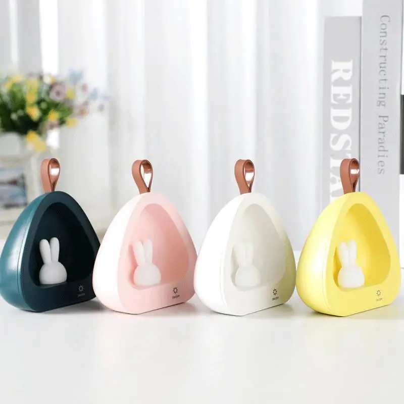 Cute Bunny Night Light USB Rechargeable Baby Eye Protection Portable LED Lantern Home Bedside Lamp For Room Lighting Supplies
Cute Bunny Night Light USB Rechargeable Baby Eye Protection Portable LED Lantern Home Bedside Lamp For Room Lighting Supplies