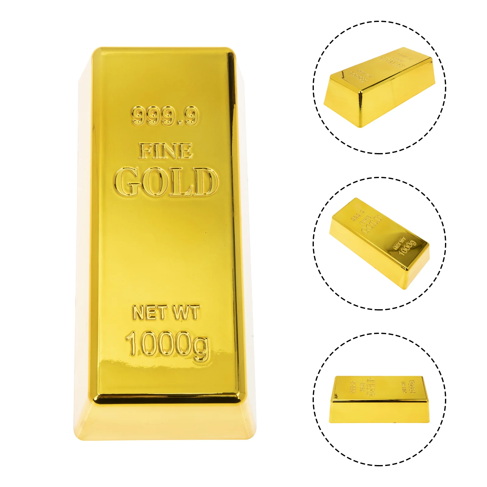 Gold Bar Brick Fake Golden Bullion Piratebars Treasure Box Coins Boxes Favor Door Props Bricks Simulation Glittering Gift Faux
Gold Bar Brick Fake Golden Bullion Piratebars Treasure Box Coins Boxes Favor Door Props Bricks Simulation Glittering Gift Faux