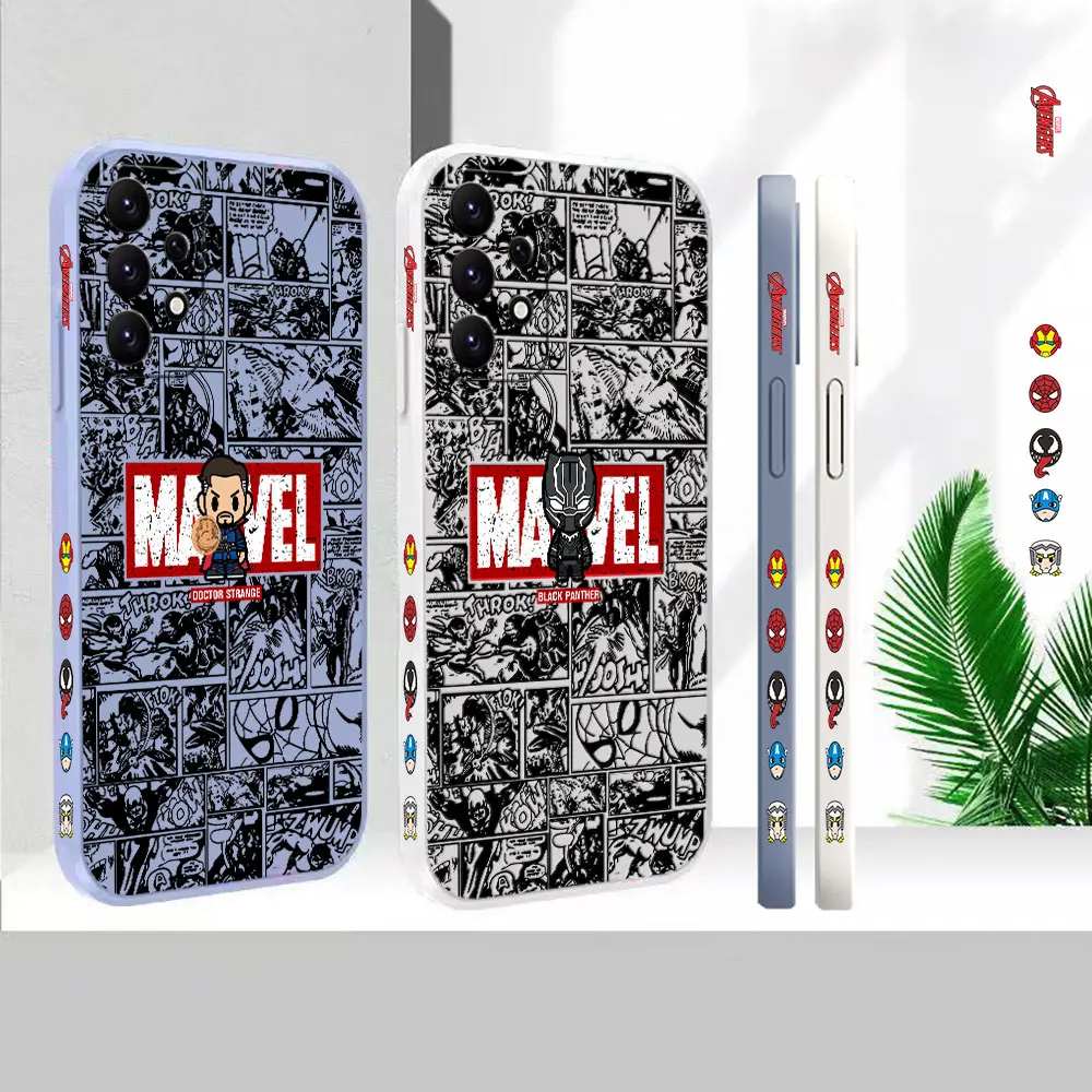 Liquid For Samsung A91 A73 A72 A71 A53 A52 A51 A42 A33 A32 A31 A23 A22 A21S A13 A12 Cover Doctor Strange Black Panther Case Capa
Liquid For Samsung A91 A73 A72 A71 A53 A52 A51 A42 A33 A32 A31 A23 A22 A21S A13 A12 Cover Doctor Strange Black Panther Case Capa
