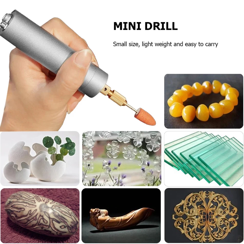 Micro Electric Hand Drill Aluminum USB Charging Electric Drill Pen For Drilling Polishing Circuit Board PVC Plastic Board
Micro Electric Hand Drill Aluminum USB Charging Electric Drill Pen For Drilling Polishing Circuit Board PVC Plastic Board