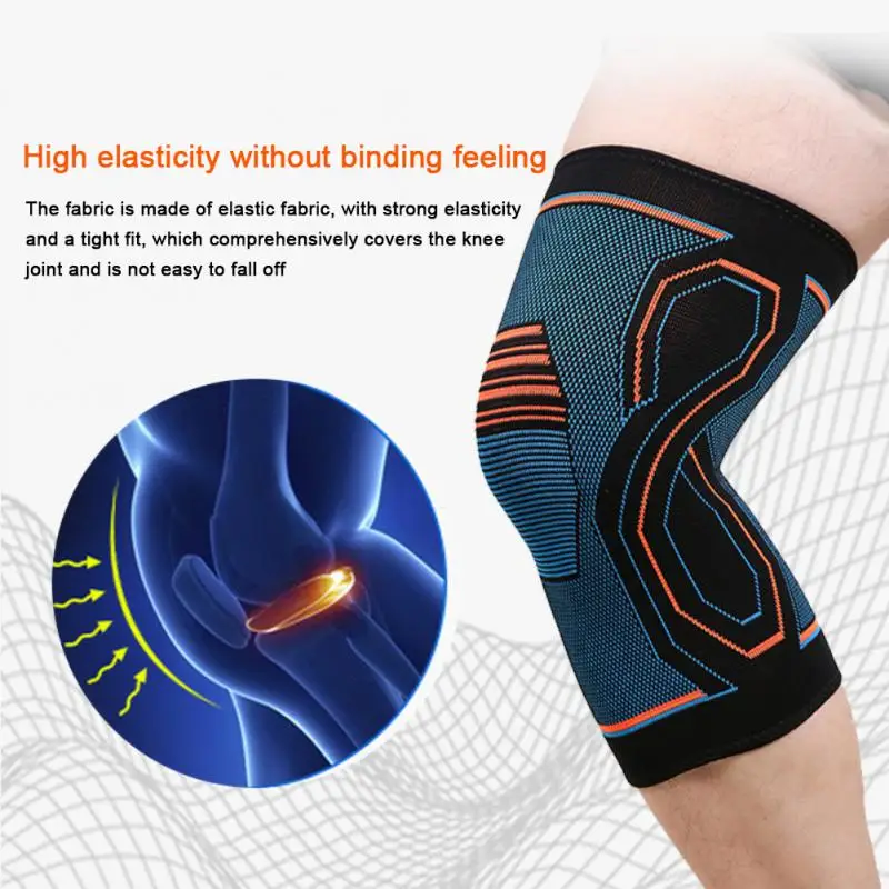 Sport Knee Pads High Elasticity Non-slip Knee Protection Pad Nylon Fitness Protection Fitness Gear Fitness Equipment Knee Pad
Sport Knee Pads High Elasticity Non-slip Knee Protection Pad Nylon Fitness Protection Fitness Gear Fitness Equipment Knee Pad